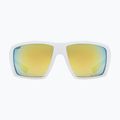 Ochelari de soare UVEX Mtn Venture CV white matte/mirror gold 2