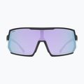 Ochelari de soare UVEX Sportstyle 235 black mat/mirror lavender 2