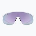 Ochelari de soare UVEX Pace One white matt/mirror lavender 2