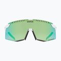 Ochelari de soare UVEX Pace Stage CV white matt/mirror green 2