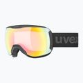 Ochelari de schi  UVEX Downhill 2100 V black matt/mirror rainbow clear