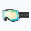 Ochelari de schi  UVEX Downhill 2100 V black matt/mirror green clear