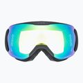 Ochelari de schi  UVEX Downhill 2100 V black matt/mirror green clear 2