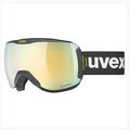 Ochelari de schi  UVEX Downhill 2100 V black shiny/mirror silver clear