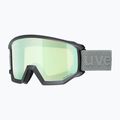 Ochelari de schi UVEX Athletic CV black matt/mirror opal colorvision yellow