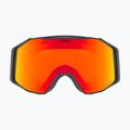 Ochelari de schi  UVEX Gravity FM black matt/mirror red orange clear 2