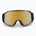 Ochelari de schi  UVEX Gravity FM black matt/mirror gold orange clear 2