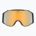 Ochelari de schi  UVEX Gravity FM black matt/mirror gold orange clear 2