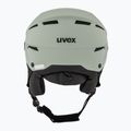 Cască de schi UVEX Instinct Visor oxid green matt/mirror silver/smoke 4