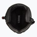 Cască de schi UVEX Instinct Visor oxid green matt/mirror silver/smoke 5