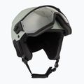 Cască de schi UVEX Instinct Visor oxid green matt/mirror silver/smoke 10
