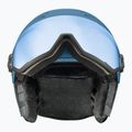 Cască de schi UVEX Wanted Visor stone blue matt/mirror blue/smoke 2