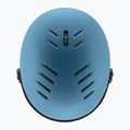 Cască de schi UVEX Wanted Visor stone blue matt/mirror blue/smoke 5