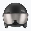 Cască de schi UVEX Wanted Visor Pro V black/silver matt 2
