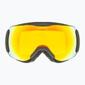 Ochelari de schi  UVEX Downhill 2100 CV black matt/mirror orange yellow 2