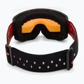 Ochelari de schi pentru copii UVEX Pwdr FM black matt/mirror red orange clear 3