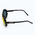 Ochelari de soare UVEX Esntl Pina black matt/miror red 4
