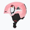 Cască de schi pentru copii  UVEX Viti Set + gogle Speedy Pro pink penguin/lasergold lite 3