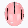 Cască de schi pentru copii  UVEX Viti Set + gogle Speedy Pro pink penguin/lasergold lite 6