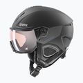 Cască de schi UVEX Wanted Visor Pro V black matte
