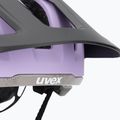 Cască de bicicletă UVEX React MIPS lilac/oak matt 7