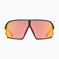 Ochelari de soare UVEX Sportstyle 237 CV black matt/mirror red 2