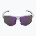 Ochelari de soare UVEX Axos Set white matt/mirror purple/clear 4