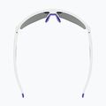 Ochelari de soare UVEX Axos Set white matt/mirror purple/clear 5