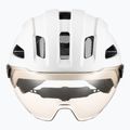 Cască de bicicletă UVEX Stride Visor white matt/litemirror silver 2