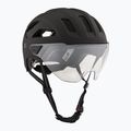 Cască de bicicletă UVEX Stride Visor black matt/litemirror silver
