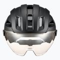Cască de bicicletă UVEX Stride Visor black matt/litemirror silver 2
