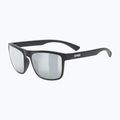 Ochelari de soare pentru copii UVEX Rookie Jr black matt/mirror silver