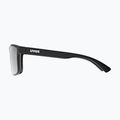 Ochelari de soare pentru copii UVEX Rookie Jr black matt/mirror silver 5