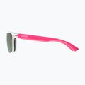 Ochelari de soare pentru copii UVEX Rookie Jr clear pink/mirror pink 5