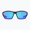 Ochelari de soare UVEX Sportstyle 806 black matt/mirror blue 2