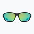 Ochelari de soare UVEX Sportstyle 806 black matte/mirror green 3