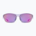 Ochelari de soare UVEX Sportstyle 806 purple fade/mirror purple 2