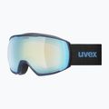 Ochelari de schi UVEX Victorious FM dust blue matt/mirror sapphire 5