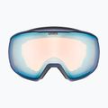 Ochelari de schi UVEX Victorious FM dust blue matt/mirror sapphire 6