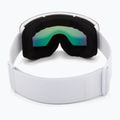 Ochelari de schi pentru copii UVEX Pwdr FM white matt/mirror rainbow/green/clear 3