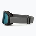 Ochelari de schi UVEX Gravity FM rhino matt/mirror ice/green/clear 4