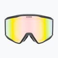 Ochelari de schi Uvex Blast V black matte/vario rainbow mirror 6