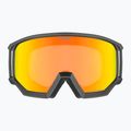Ochelari de schi UVEX Athletic CV black/mirror red 2