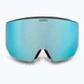 Ochelari de schi Uvex Lace Attract FM black matt/mirror ice 3