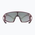 Ochelari de soare Uvex Skyryse burgundy matte/mirror rose 3