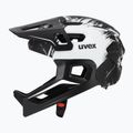 Cască de ciclism pentru copii UVEX React Fullface Jr black/white matt 3