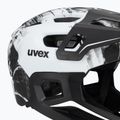 Cască de ciclism pentru copii UVEX React Fullface Jr black/white matt 7