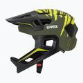 Cască de ciclism pentru copii UVEX React Fullface Jr dark olive matt 3