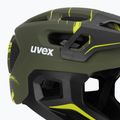 Cască de ciclism pentru copii UVEX React Fullface Jr dark olive matt 7