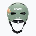 Cască pentru copii UVEX Kid 4 Style bam moss green/papaya matt 4